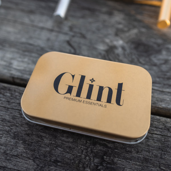 Toothpaste Glints Travel Tin
