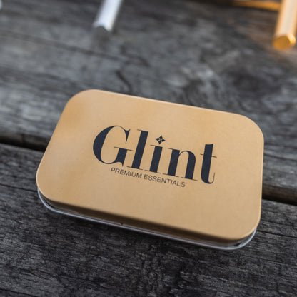 Toothpaste Glints Travel Tin