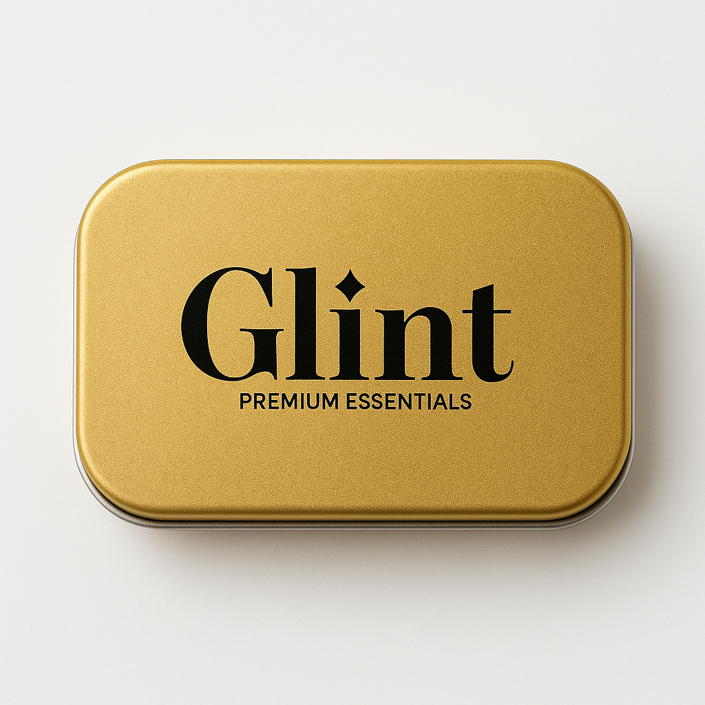 Toothpaste Glints Travel Tin