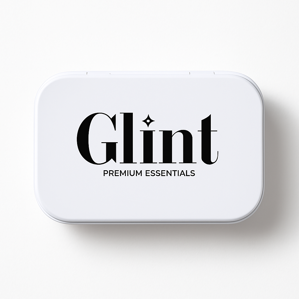 Toothpaste Glints Travel Tin